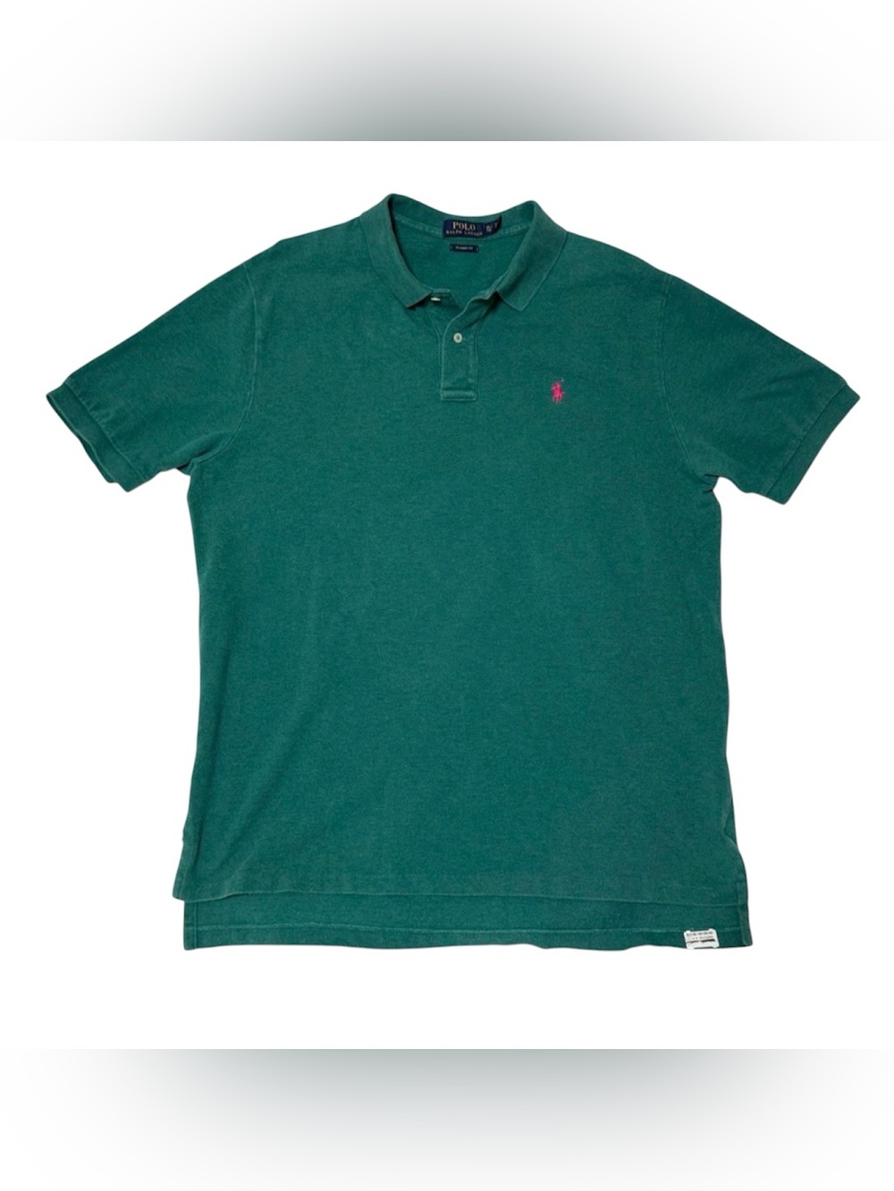 Polo Ralph Lauren green classic fit short sleeve polo shirt